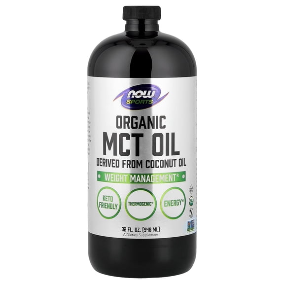NOW Foods - NOW Sports Organic MCT Oil Weight Management Support - 32 fl. oz.