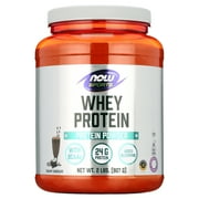 NOW Foods Sports, Whey Protein Powder, Creamy Chocolate, 2 lbs 907 g