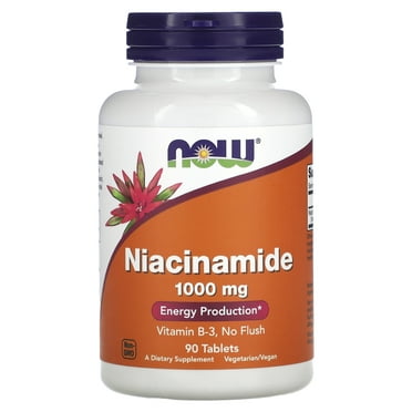 NOW Foods - Niacinamide Energy Production 1000 mg. - 90 Tablets