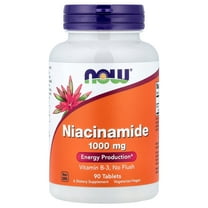 NOW Foods Niacinamide, 1,000 mg, 90 Tablets