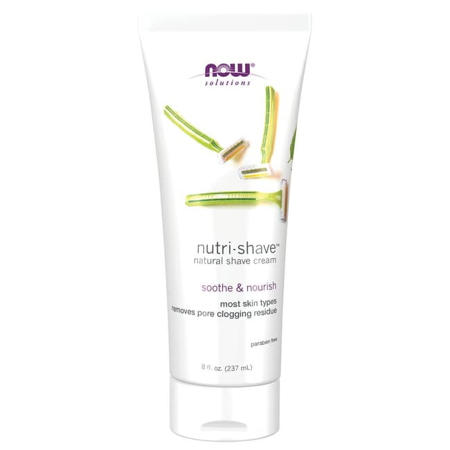 NOW Foods - Nutri-Shave Natural Shave Cream - 8 oz.