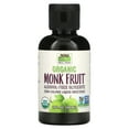 thumbnail image 1 of NOW Foods Organic Monk Fruit, Liquid Sweetener, 2 fl oz (59 ml), 1 of 4