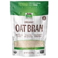 thumbnail image 1 of NOW Foods, Organic Oat Bran, Source of Fiber and Protein, USA Grown,  14-Ounce (Packaging May Vary), 1 of 8