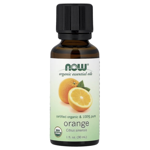 NOW Foods Organic Orange Oil, 1 Fluid Ounce