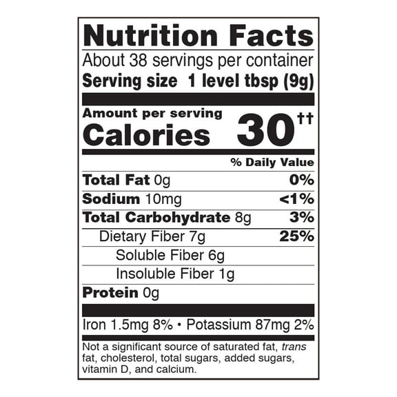 NOW Foods - Organic Psyllium Husk Powder - 12 oz.