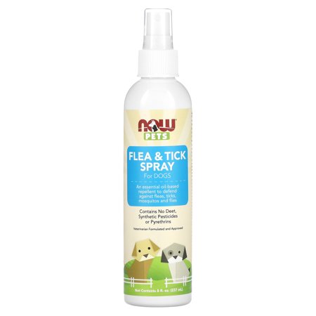 NOW Foods Pets, Flea & Tick Spray for Dogs, 8 fl oz (237 ml)