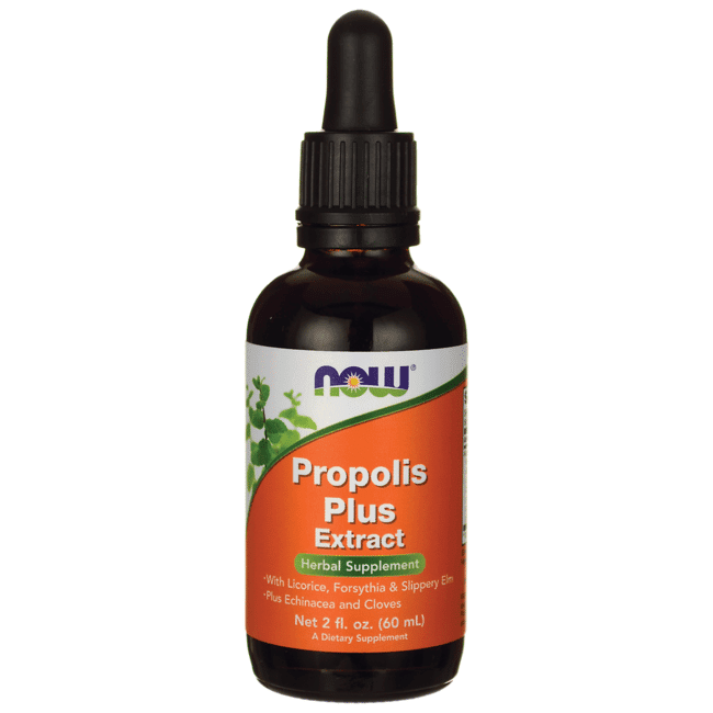 NOW Foods Bee Propolis Liquid Tincture Plus Extract, Herbal Supplement ...