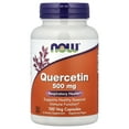 thumbnail image 1 of NOW Foods Quercetin, 500 mg, 100 Veg Capsules, 1 of 4