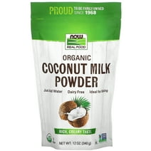 NOW Foods Real Food, Organic Coconut Milk Powder, 12 oz (340 g)