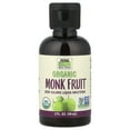 thumbnail image 1 of NOW Foods Real Food, Organic Monk Fruit, Liquid Sweetener, 2 fl oz (59 ml), 1 of 11