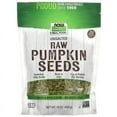 thumbnail image 1 of NOW Foods, Real Food, Raw Pumpkin Seeds, Unsalted, 16 oz (454 g), 1 of 2