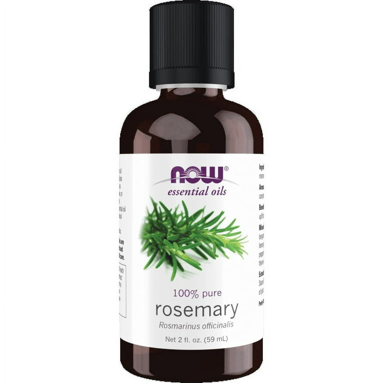 NOW® Organic Essential Oils - Rosemary Oil - 1 fl. oz (30 ml