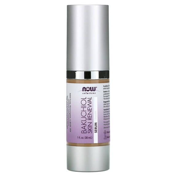 NOW Foods Solutions, Bakuchiol Skin Renewal Serum, 1 fl oz (30 ml)