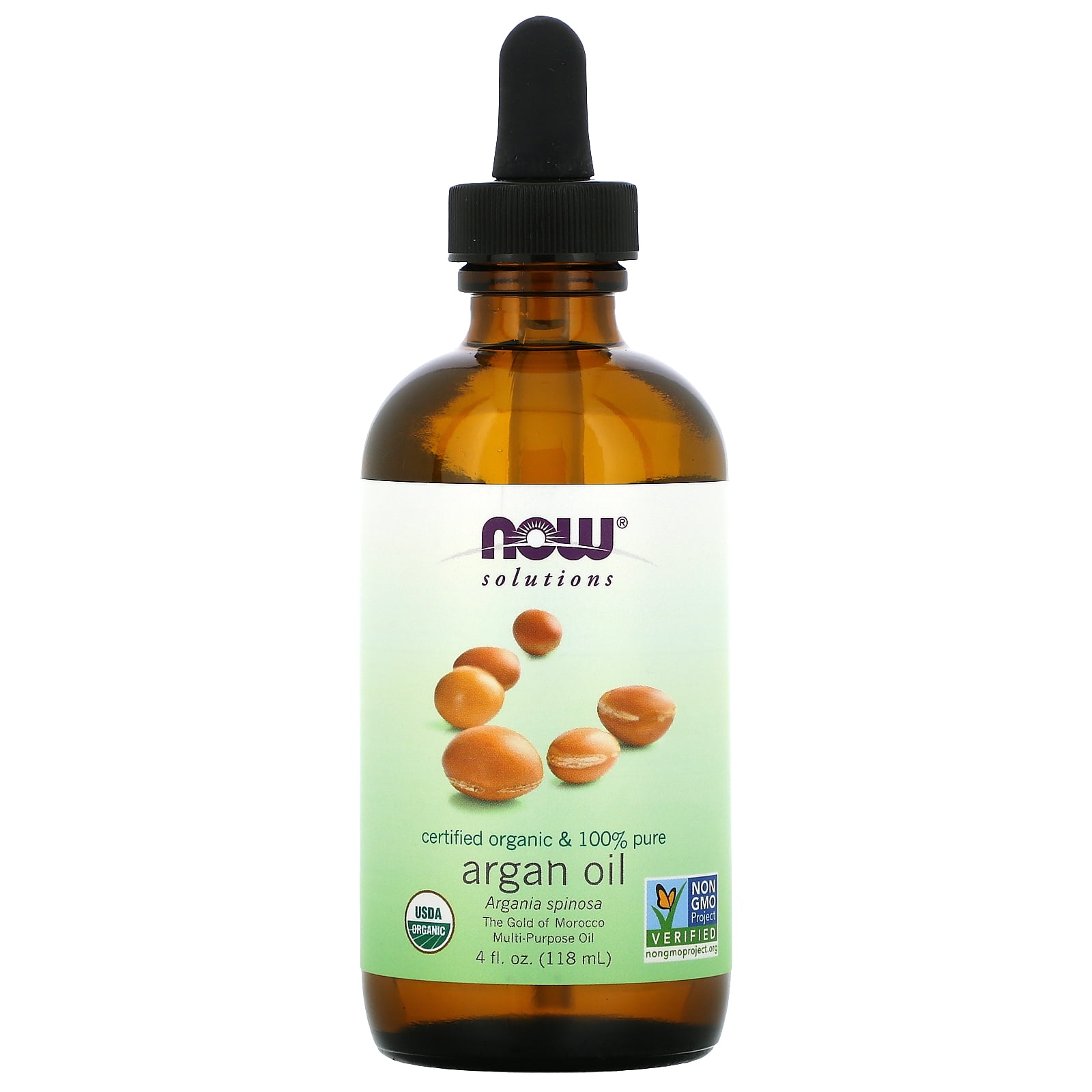 NOW Foods Solutions, Essential Nature, Organic & Pure Argan Oil, 4