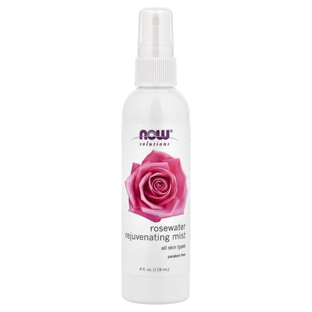 Now Foods Solutions Rosewater Rejuvenating Mist 4 fl oz Spray