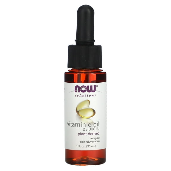 NOW Foods Solutions, Vitamin E-Oil, 1 fl oz (30 ml)