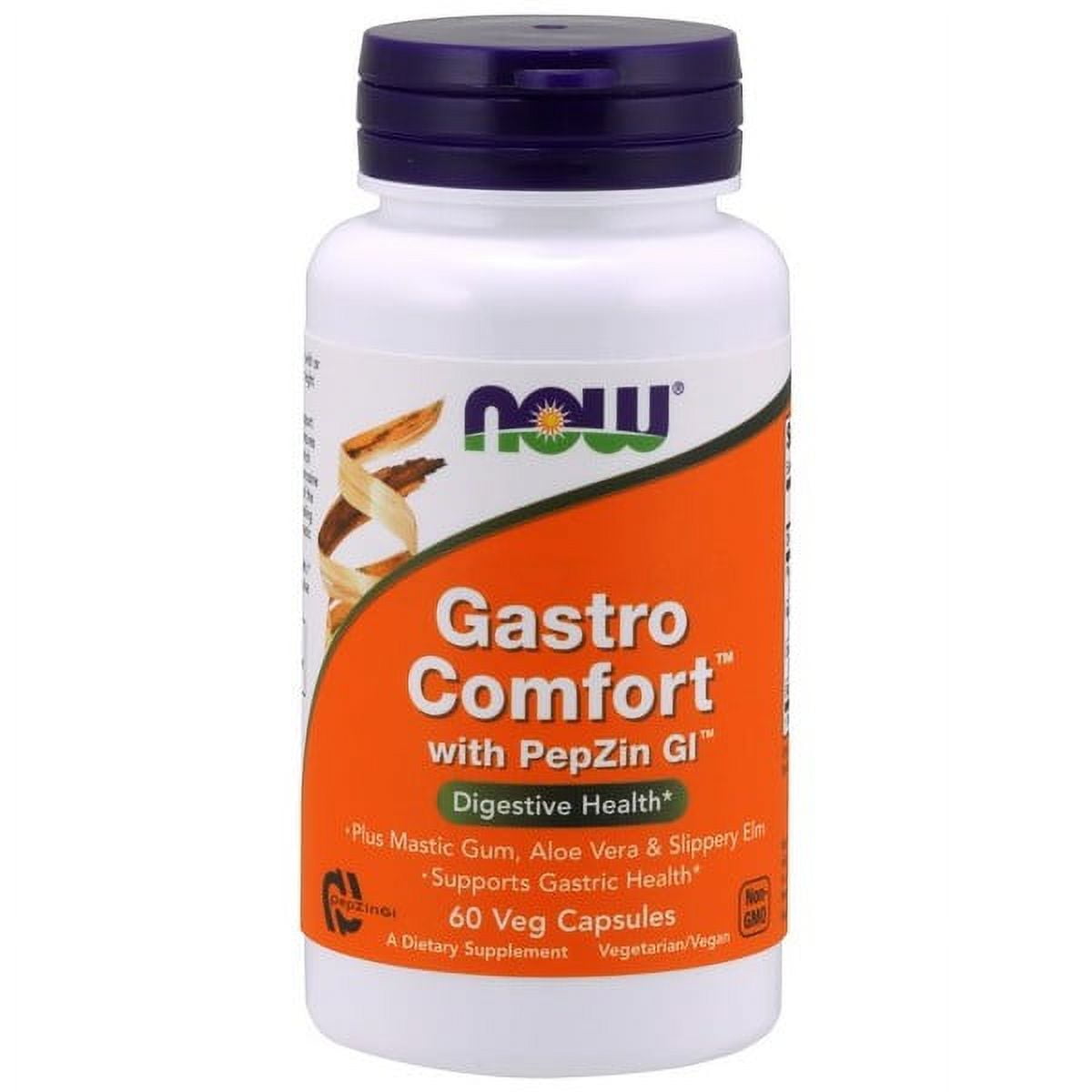 NOW Foods Supplement, Gastro Comfort with PepZin GI, ZincLCarnosine