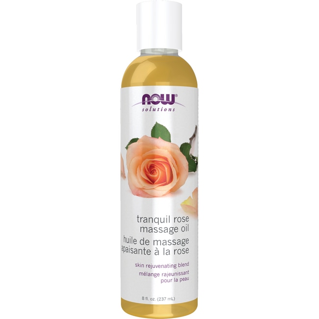 NOW Foods Tranquil Rose Massage Oil 8 fl oz Liq