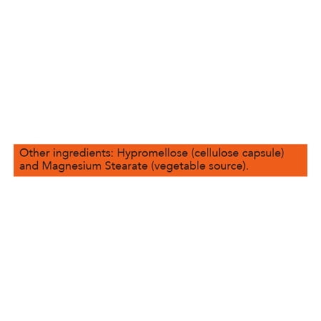 NOW Foods Vegetarian Ginkgo Biloba Cognitive Function Support, 60mg, 120 Ct