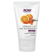 NOW Foods Solutions, Vitamin C & Sea Buckthorn Moisturizer, 2 fl oz (59 ml)