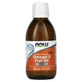 thumbnail image 1 of NOW Omega-3 Fish Oil Liquid, Lemon, 7 Fl Oz., 1 of 9