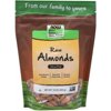NOW Real Food Raw Almonds Unsalted -- 16 oz Pack of 3