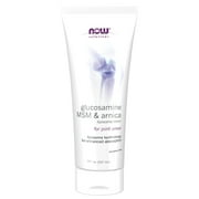NOW Solutions, Glucosamine, MSM and Arnica Liposome Lotion, For Joint Areas, Liposome Technology for Enhanced Absorption, 8-Ounce