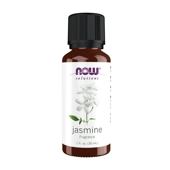 NOW Solutions, Jasmine Fragrance, Romantic Aromatherapy Scent, Child Resistant Cap, 1-Ounce