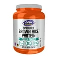 thumbnail image 1 of NOW Sports Nutrition, Sprouted Brown Rice Protein, 80% Protein, Unflavored Powder, 2-Pound, 1 of 6