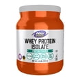 thumbnail image 1 of NOW Sports Nutrition, Whey Protein Isolate, 25 g With BCAAs, Unflavored Powder, 1.2-Pound, 1 of 9