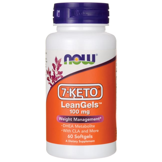NOW Supplements, 7Keto LeanGels 100 mg with CLA, Green Tea Extract