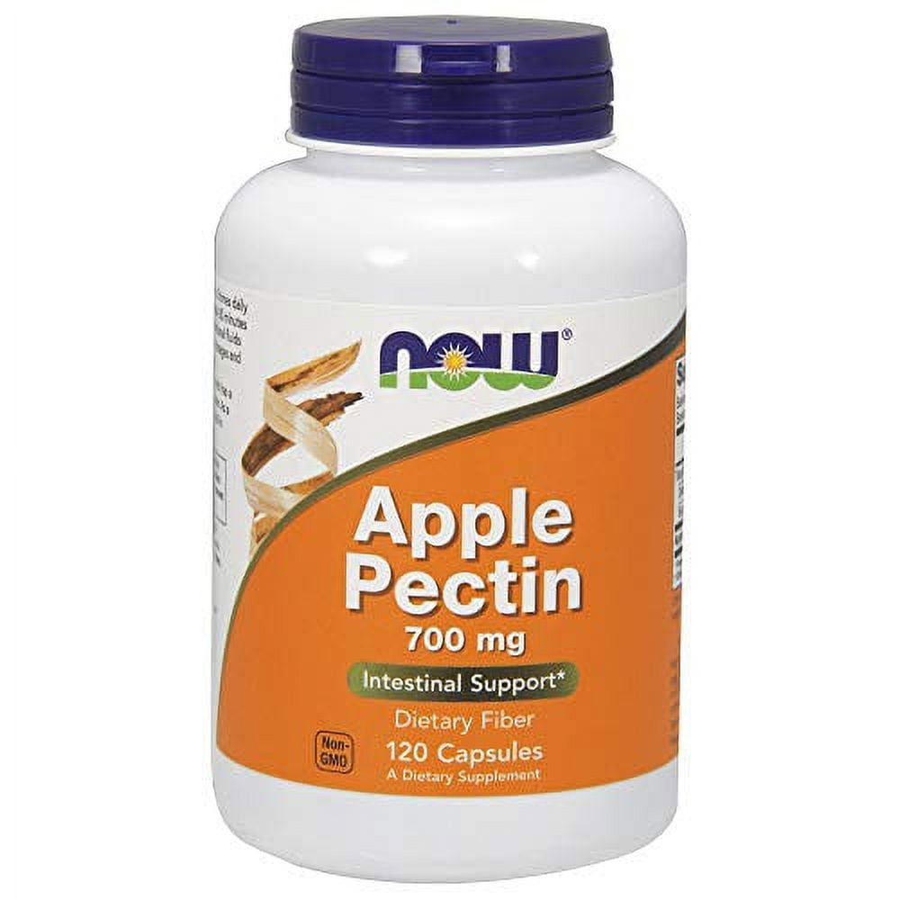 NOW Supplements, Apple Pectin 700 mg, Dietary Fiber, Intestinal Support