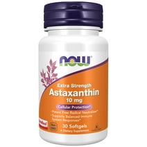 NOW Supplements, Astaxanthin 10mg, Extra Strength, 30 Softgels