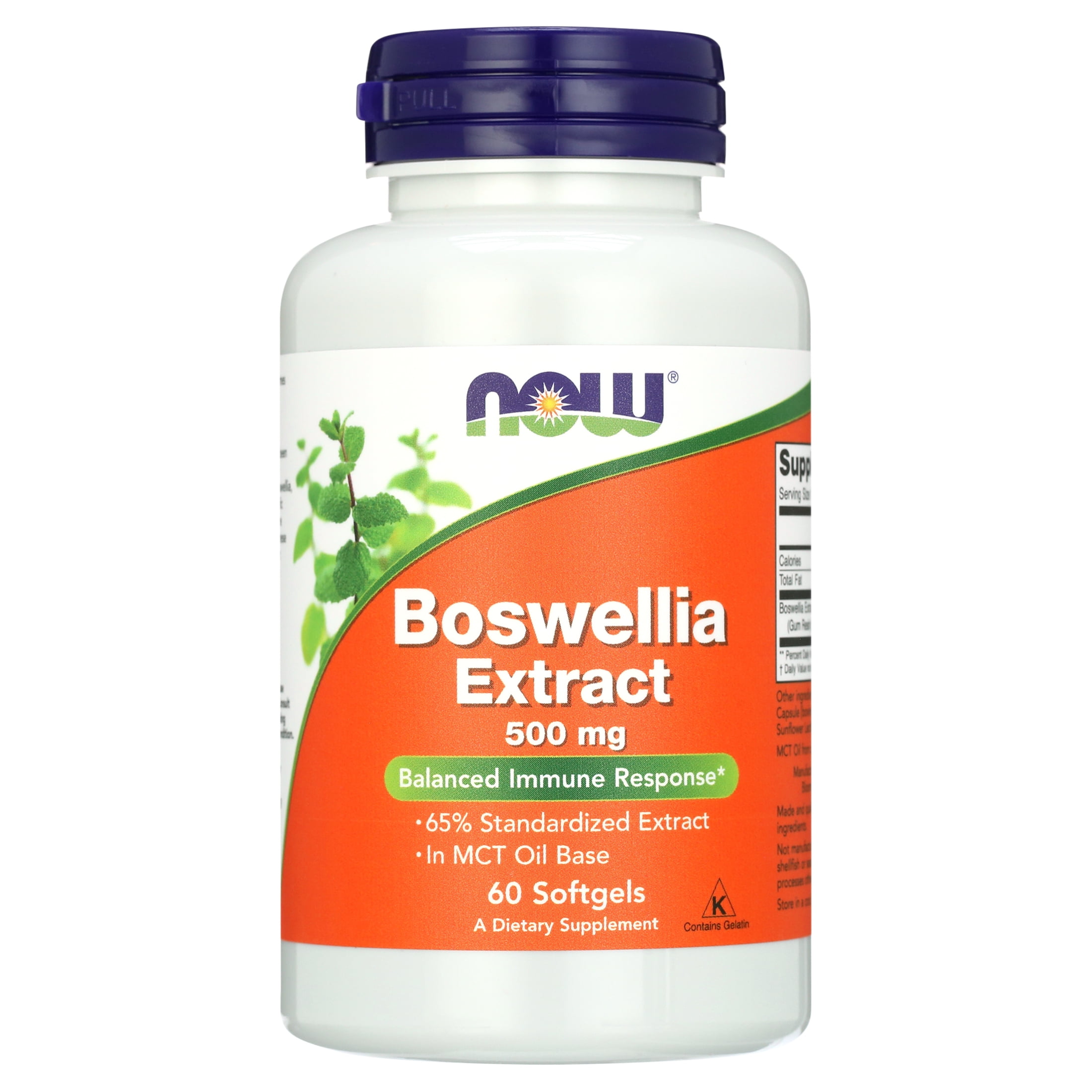 NOW Supplements, Boswellia Extract 500 mg in MCT Oil Base, Balanced ...