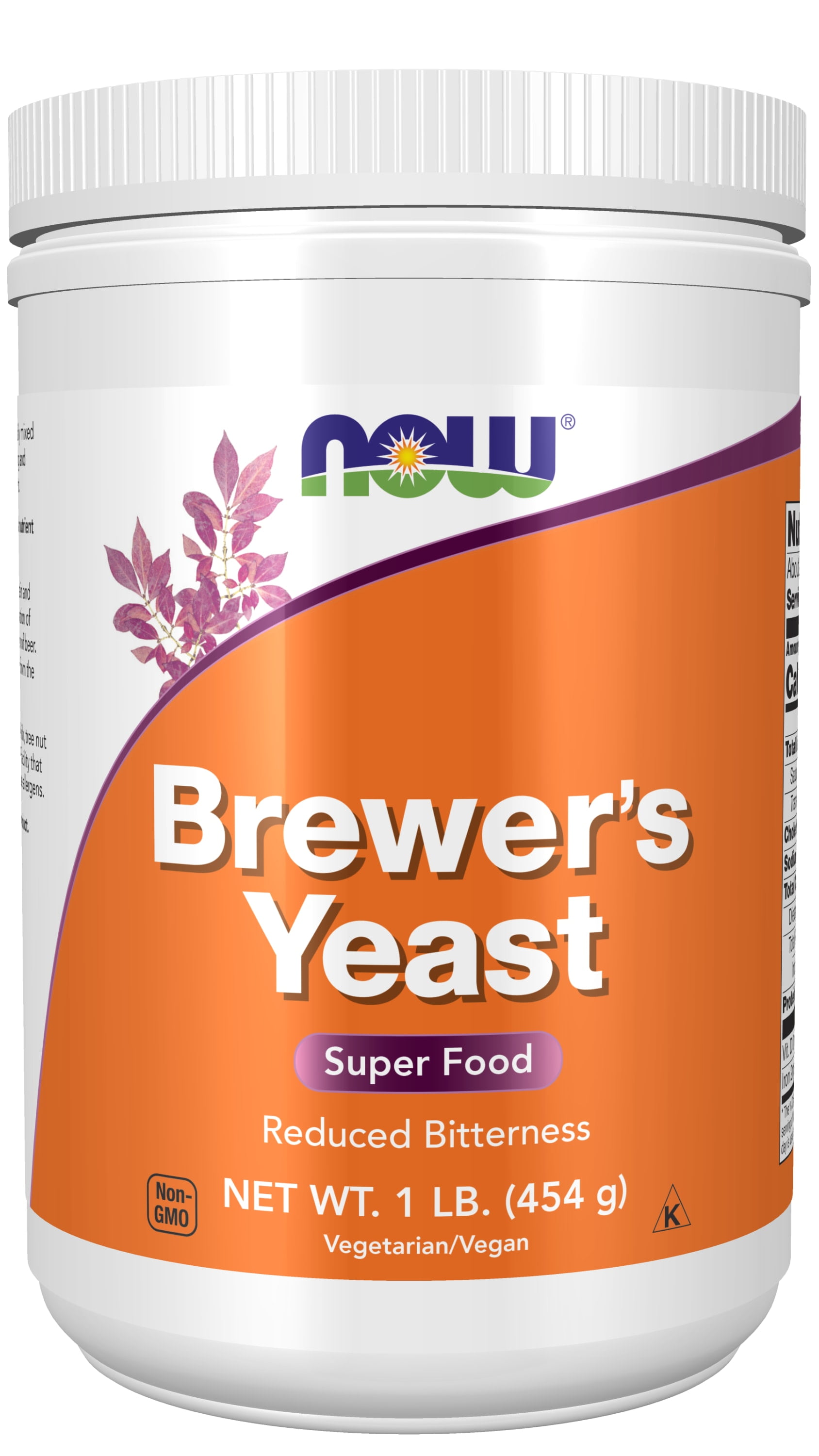 NOW Supplements, Brewer's Yeast Powder with naturally occurring Protein