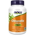 thumbnail image 1 of NOW Supplements, Chlorella 1000 mg with naturally occurring Chlorophyll, Beta-Carotene, mixed Carotenoids, Vitamin C, Iron and Protein, 120 Tablets, 1 of 9