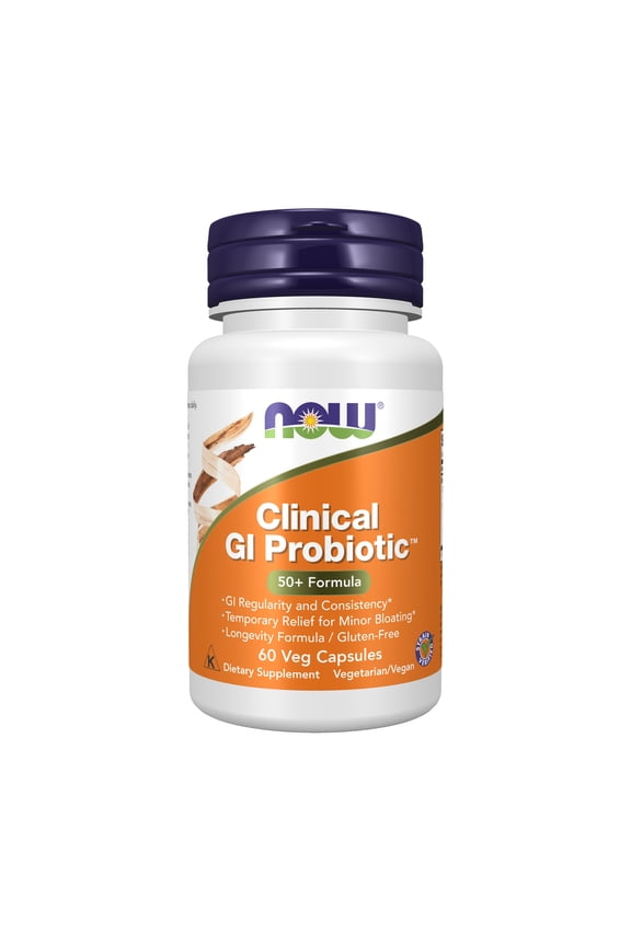 Supplements, Clinical GI Probiotic™, 50+ Formula, Strain Verified, 60 Veg Capsules