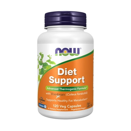 NOW Supplements, Diet Support with ForsLean® (Coleus forskohlii), 120 Veg Capsules