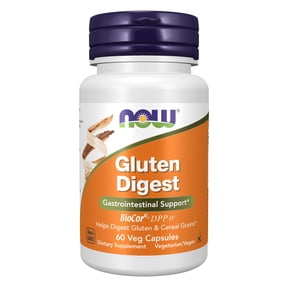 NOW Supplements, Gluten Digest with BioCore®DPP IV, Gastrointestinal Support*, 60 Veg Capsules