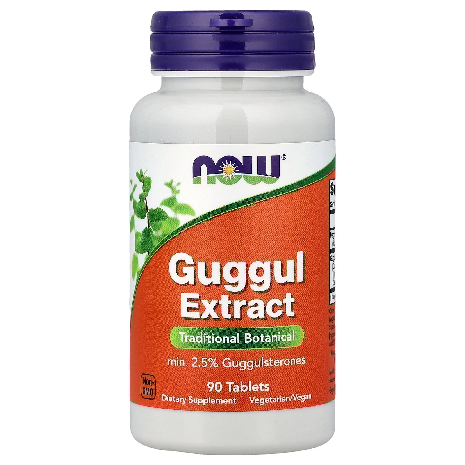 NOW Foods Guggul Extract, 90 Tablets