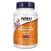 NOW Supplements, Hyaluronic Acid 100 mg, Double Strength,120 Veg Capsules