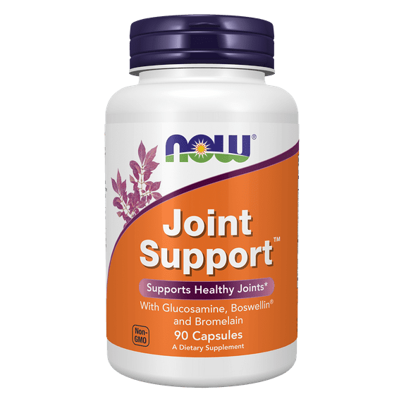 NOW Supplements, Joint Support with Glucosamine, Boswellin and Sea Cucumber, 90 Capsules