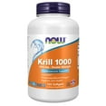 thumbnail image 1 of NOW Supplements, Krill, Double Strength 1000 mg, Phospholipid-Bound Omega-3, 120 Softgels, 1 of 8