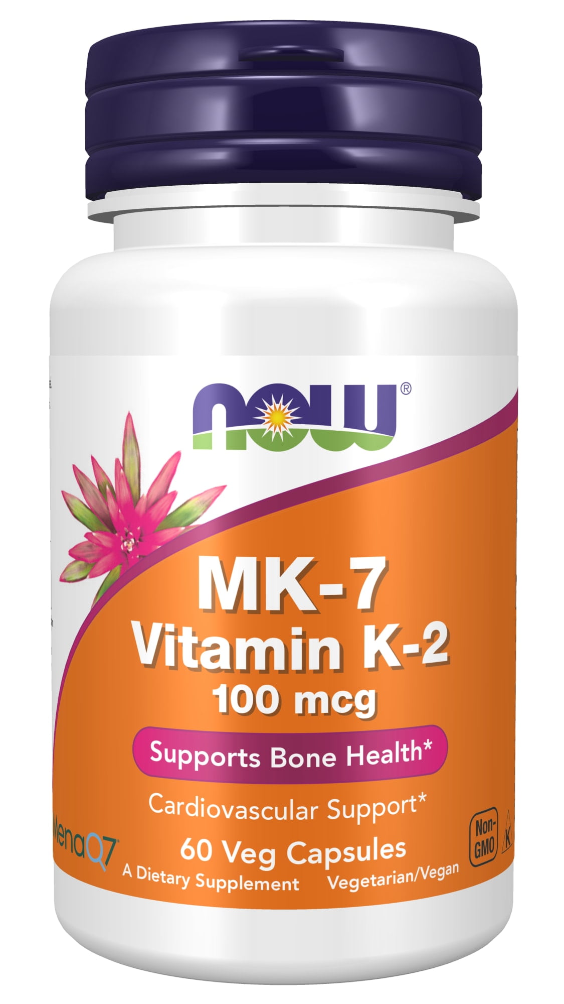 KarDian×SPI Vitamin C8 vab NOW Supplements MK-7 Vitamin K-2 100 mcg for Bone and