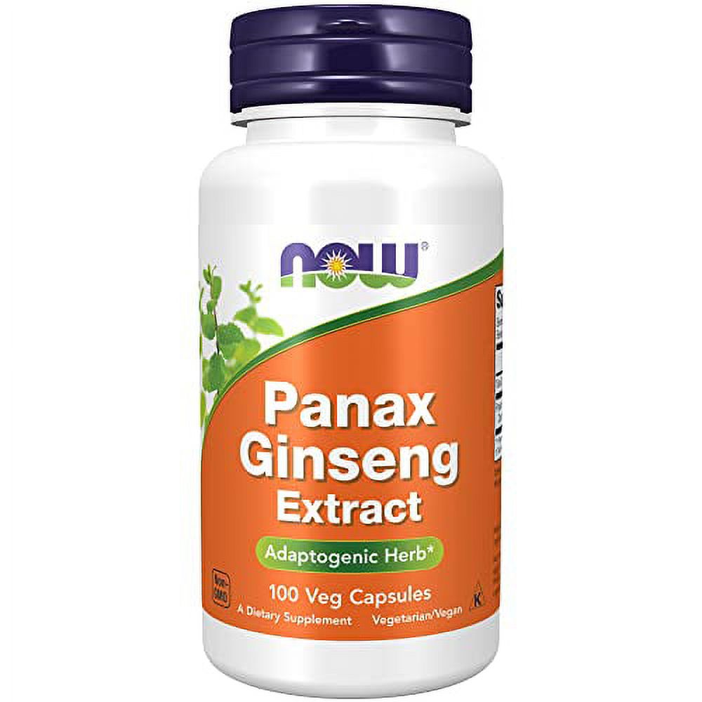 NOW Supplements, Panax Ginseng 500 mg, 100 Capsules