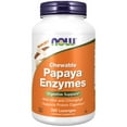 thumbnail image 1 of NOW Supplements, Papaya Enzyme with Mint and Chlorophyll, Digestive Support*, 360 Chewable Lozenges, 1 of 8