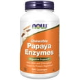 NOW Supplements, Papaya Enzyme with Mint and Chlorophyll, Digestive Support*, 360 Chewable