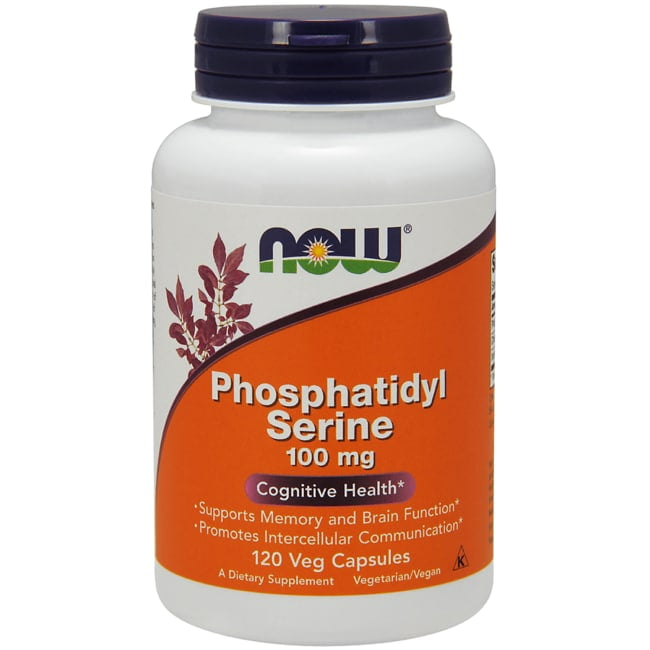 NOW Supplements, Phosphatidyl Serine 100 mg with Phospholipid compound