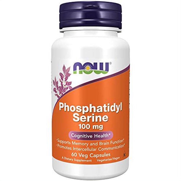 NOW Supplements, Phosphatidyl Serine 100 mg with Phospholipid compound