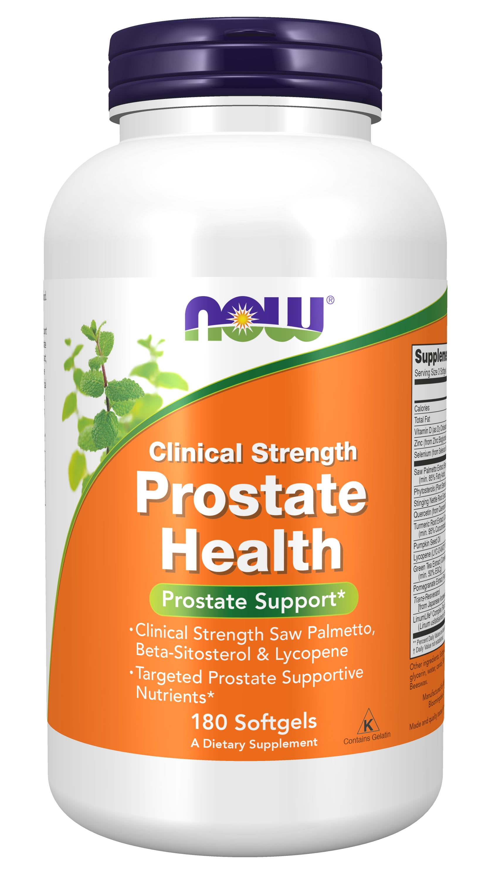 NOW Supplements, Prostate Health, Clinical Strength Saw Palmetto, Beta